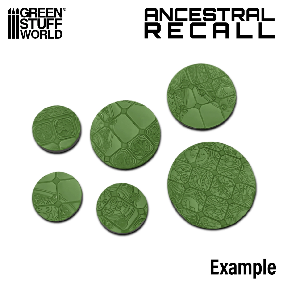 （預購）Green Stuff World 紋理滾滾棒：Rolling Pin Ancestral Recall