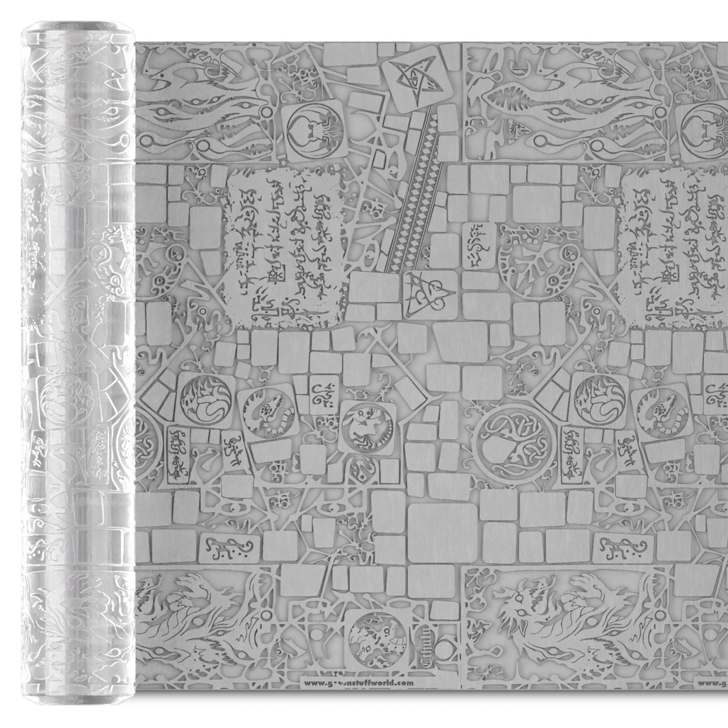 （預購）Green Stuff World 紋理滾滾棒：Rolling Pin Madness of Cthulhu