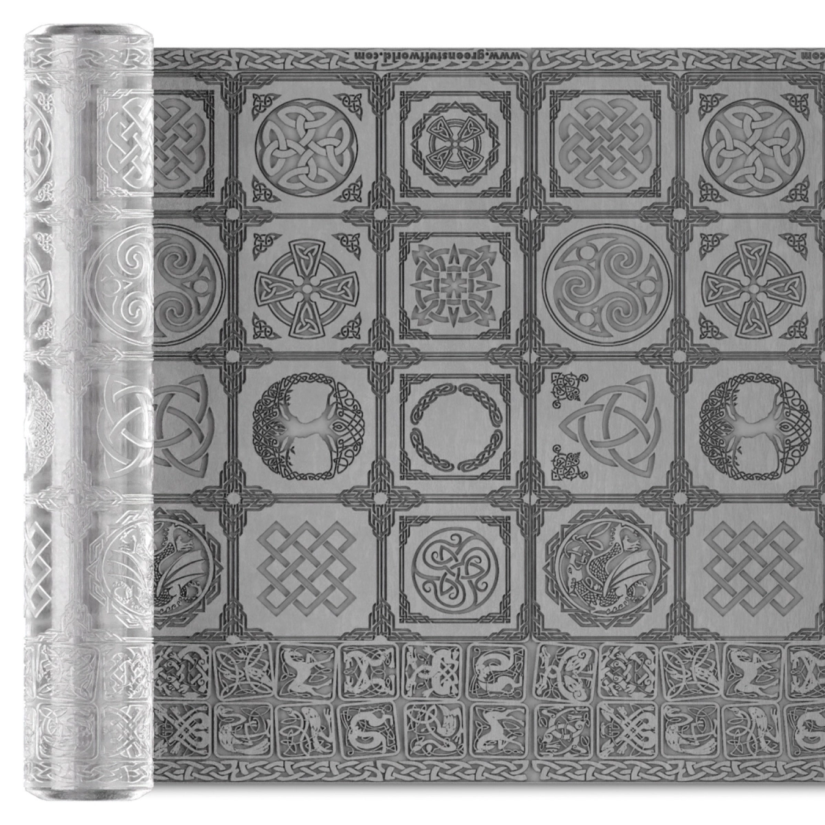 （預購）Green Stuff World 紋理滾滾棒：Rolling Pin Celtic