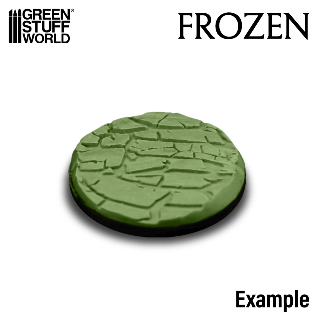 （預購）Green Stuff World 紋理滾滾棒：Rolling Pin Frozen
