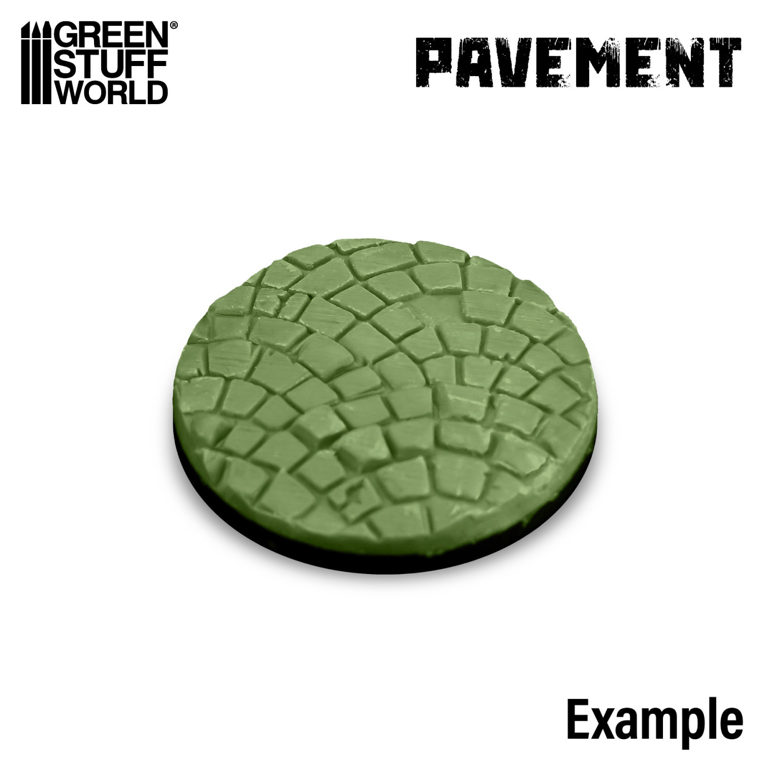（預購）Green Stuff World 紋理滾滾棒：Rolling Pin Pavement