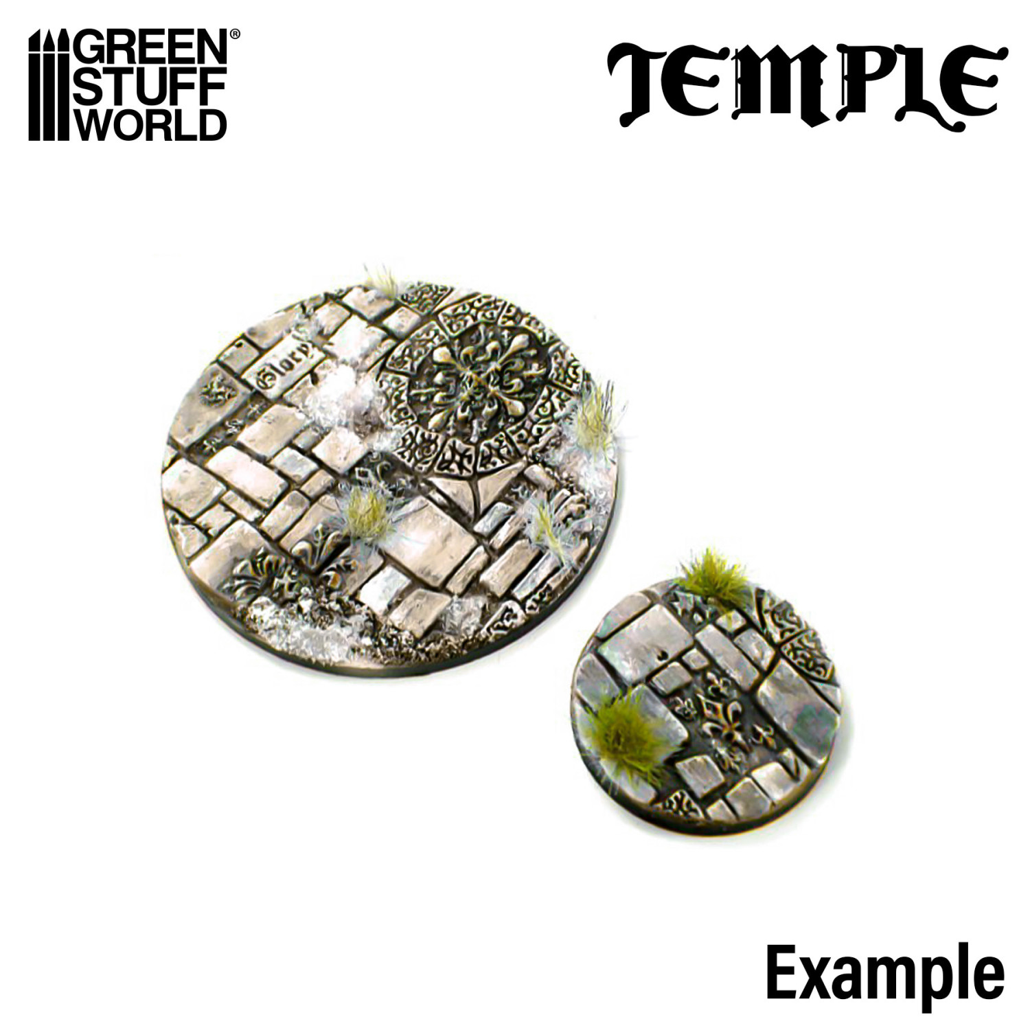 （預購）Green Stuff World 紋理滾滾棒：Rolling Pin Temple