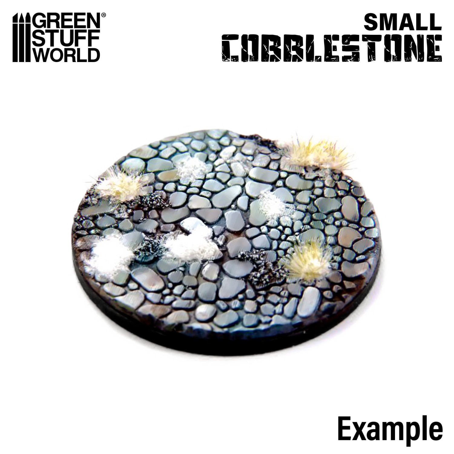 （預購）Green Stuff World 紋理滾滾棒：Rolling Pin Small Cobblestone