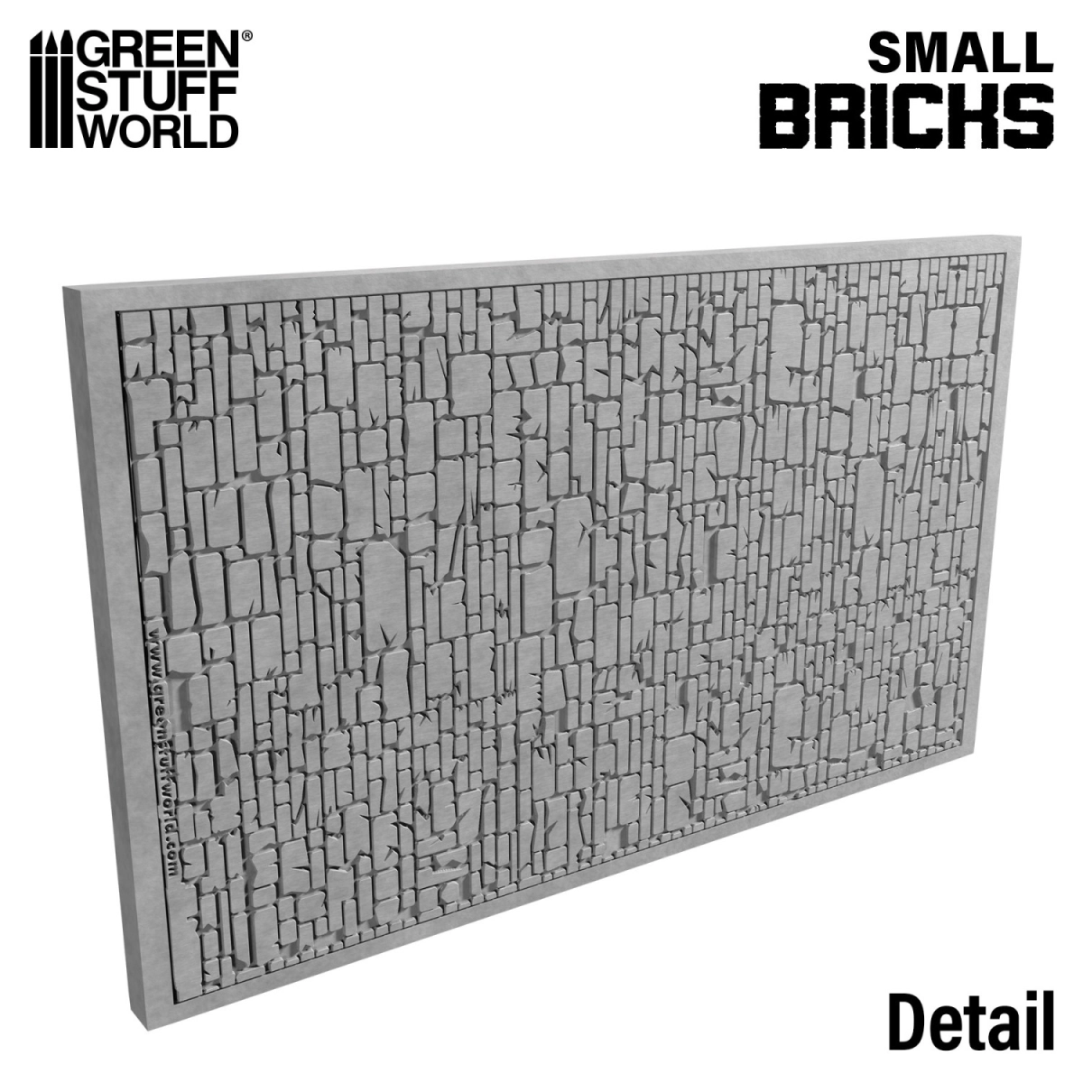 （預購）Green Stuff World 紋理滾滾棒：Rolling Pin Small Bricks