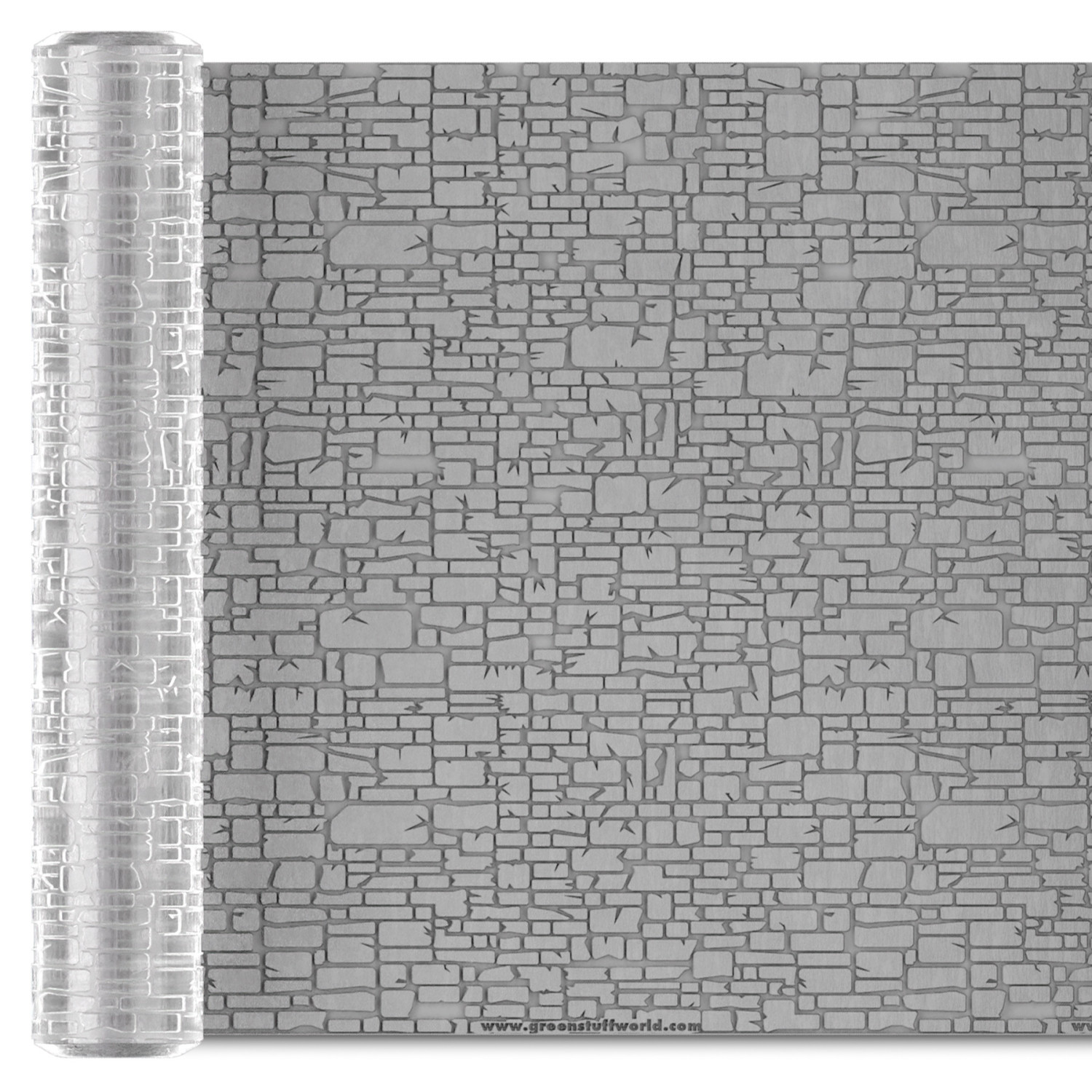 （預購）Green Stuff World 紋理滾滾棒：Rolling Pin Small Bricks