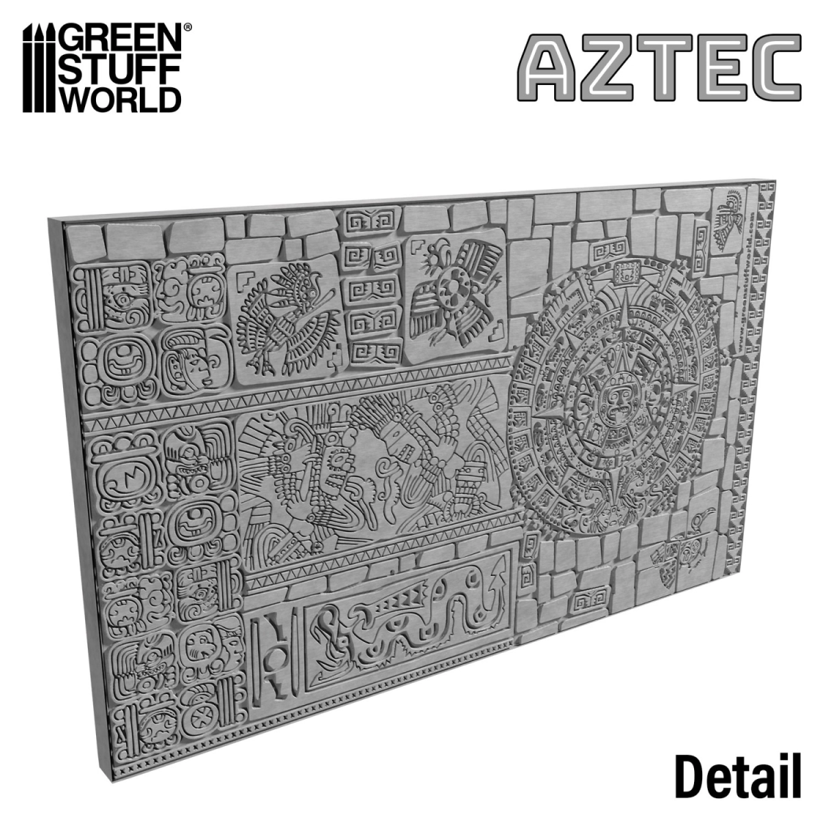 （預購）Green Stuff World 紋理滾滾棒：Rolling Pin AZTEC