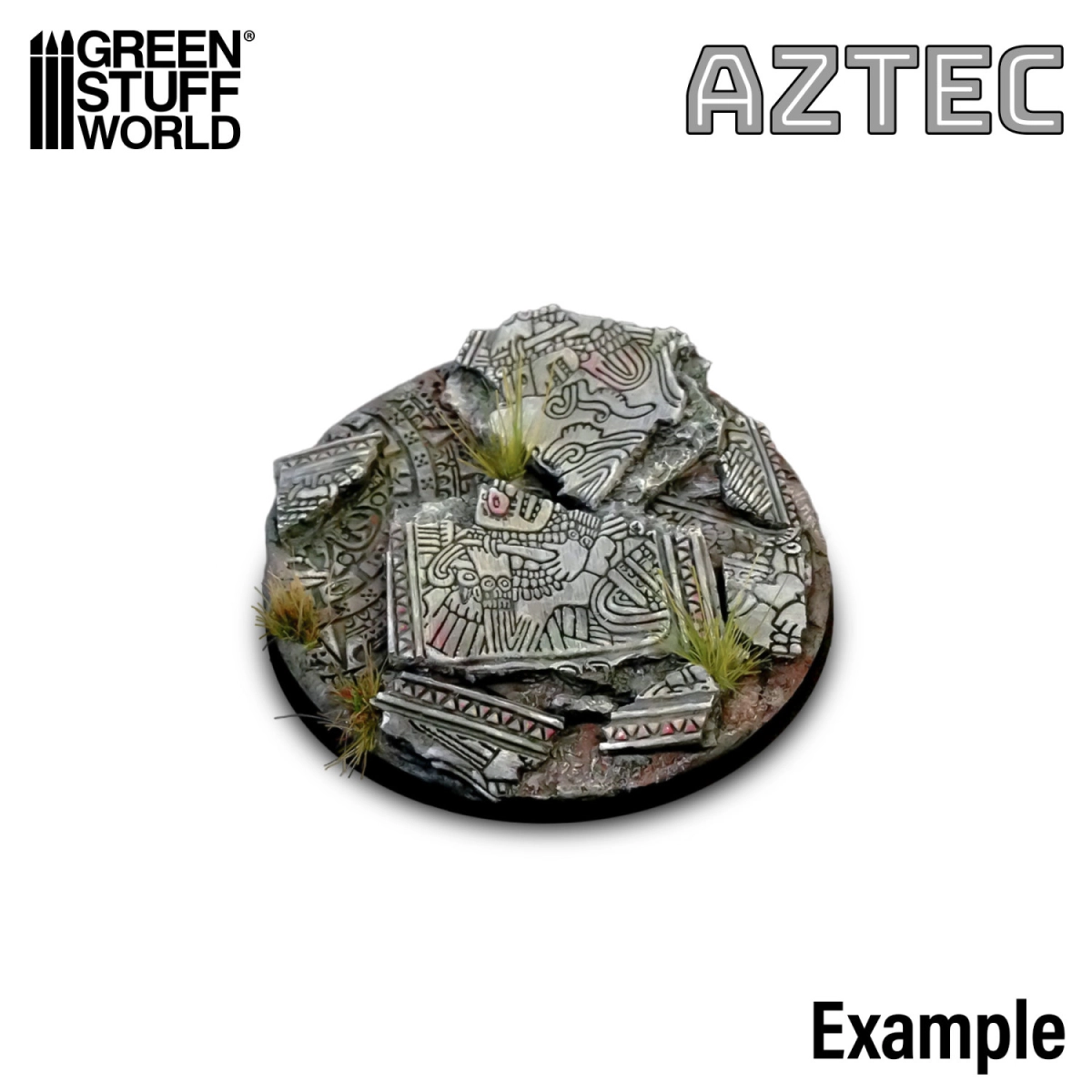 （預購）Green Stuff World 紋理滾滾棒：Rolling Pin AZTEC