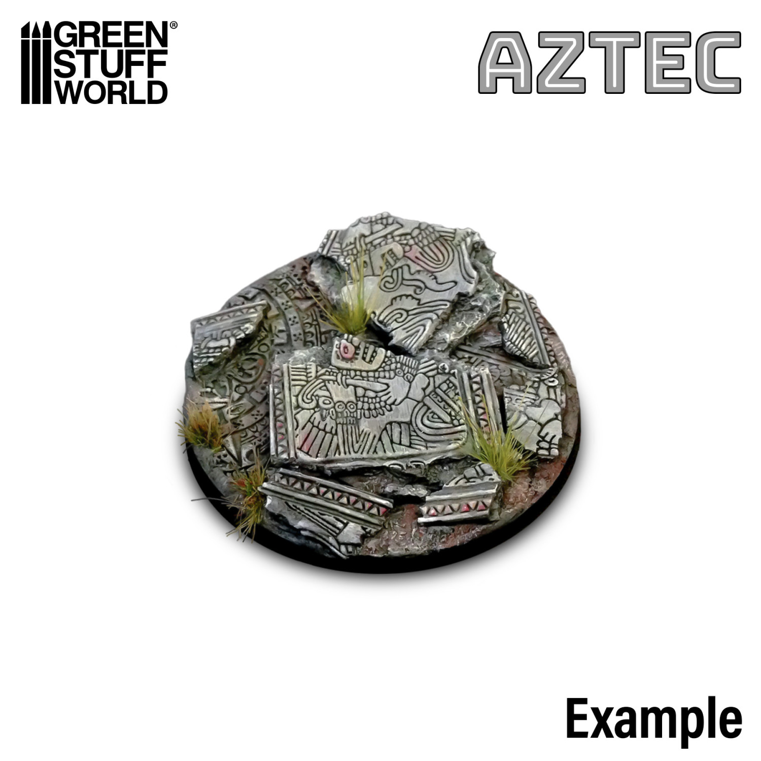 （預購）Green Stuff World 紋理滾滾棒：Rolling Pin AZTEC