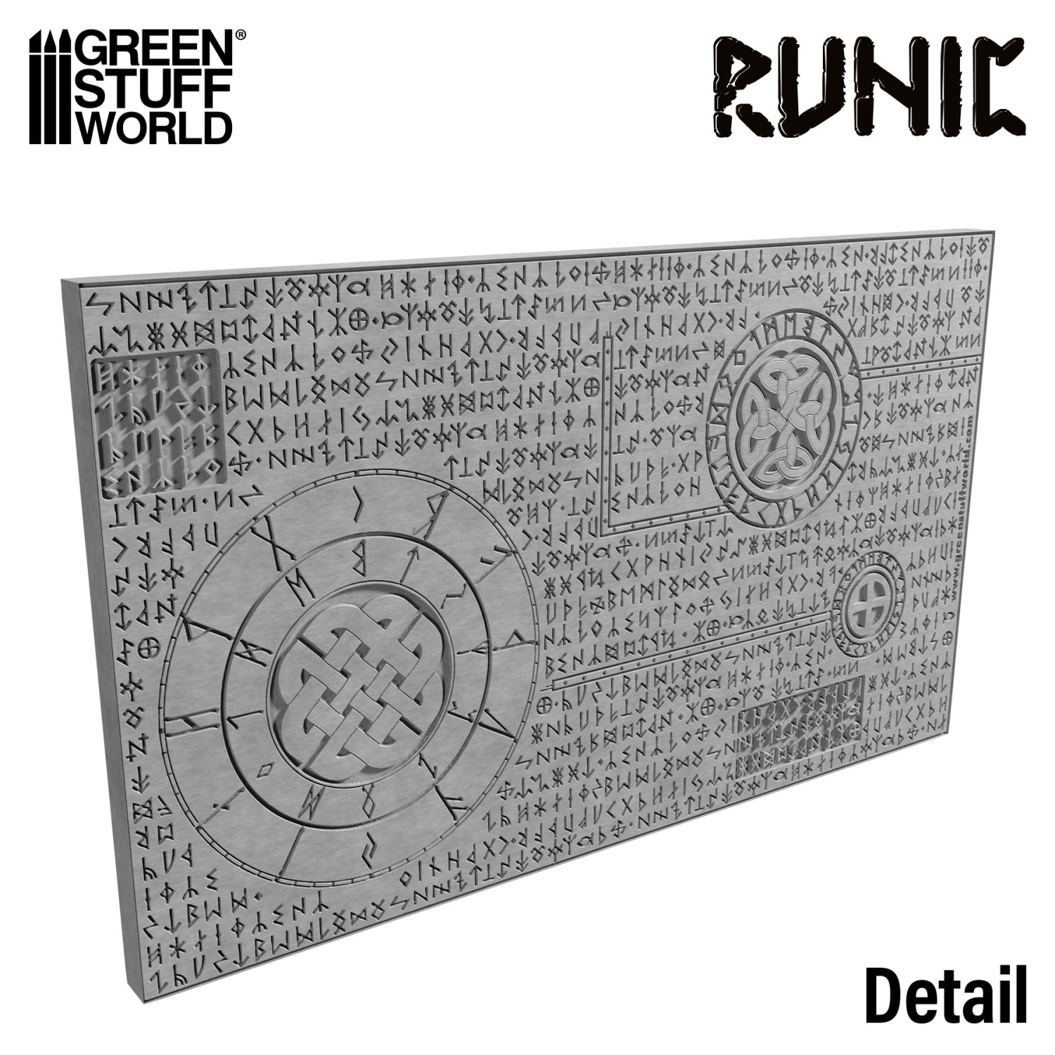 （預購）Green Stuff World 紋理滾滾棒：Rolling Pin Runic