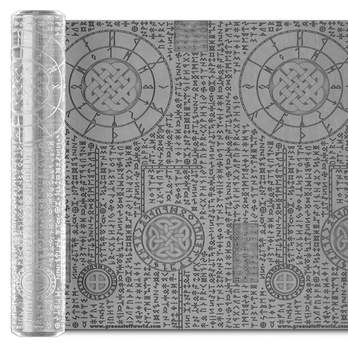 （預購）Green Stuff World 紋理滾滾棒：Rolling Pin Runic