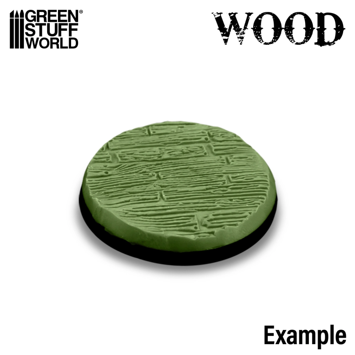 （預購）Green Stuff World 紋理滾滾棒：Rolling Pin Wood Planks