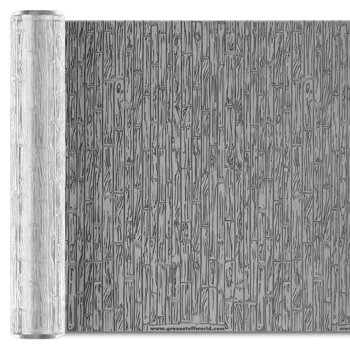 （預購）Green Stuff World 紋理滾滾棒：Rolling Pin Wood Planks