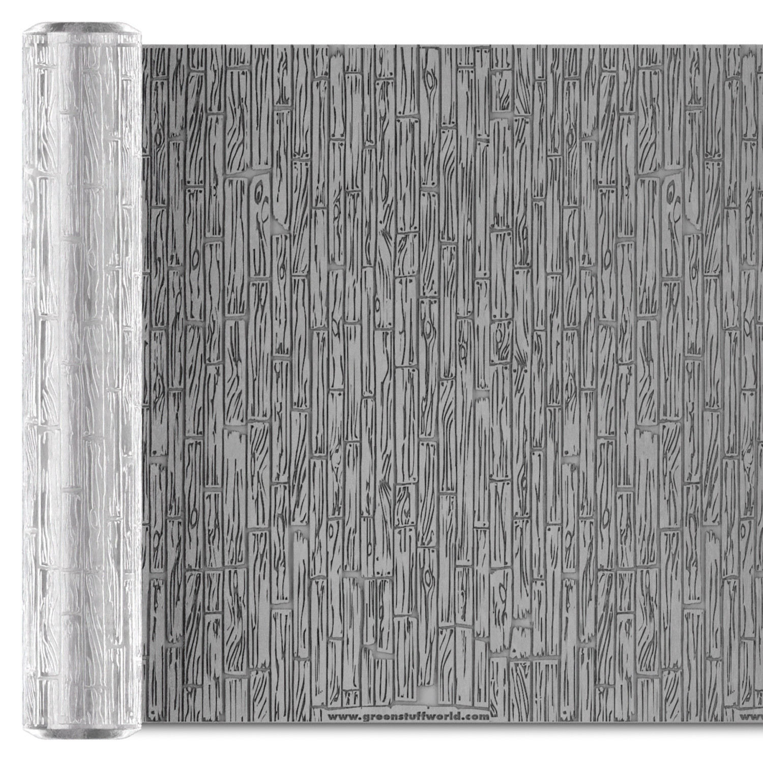 （預購）Green Stuff World 紋理滾滾棒：Rolling Pin Wood Planks