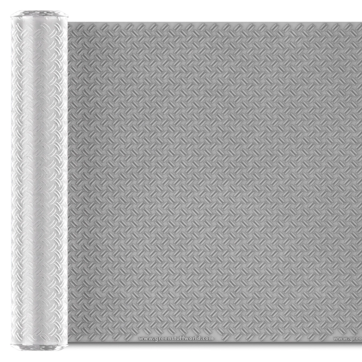 （預購）Green Stuff World 紋理滾滾棒：Rolling Pin Diamond Plate