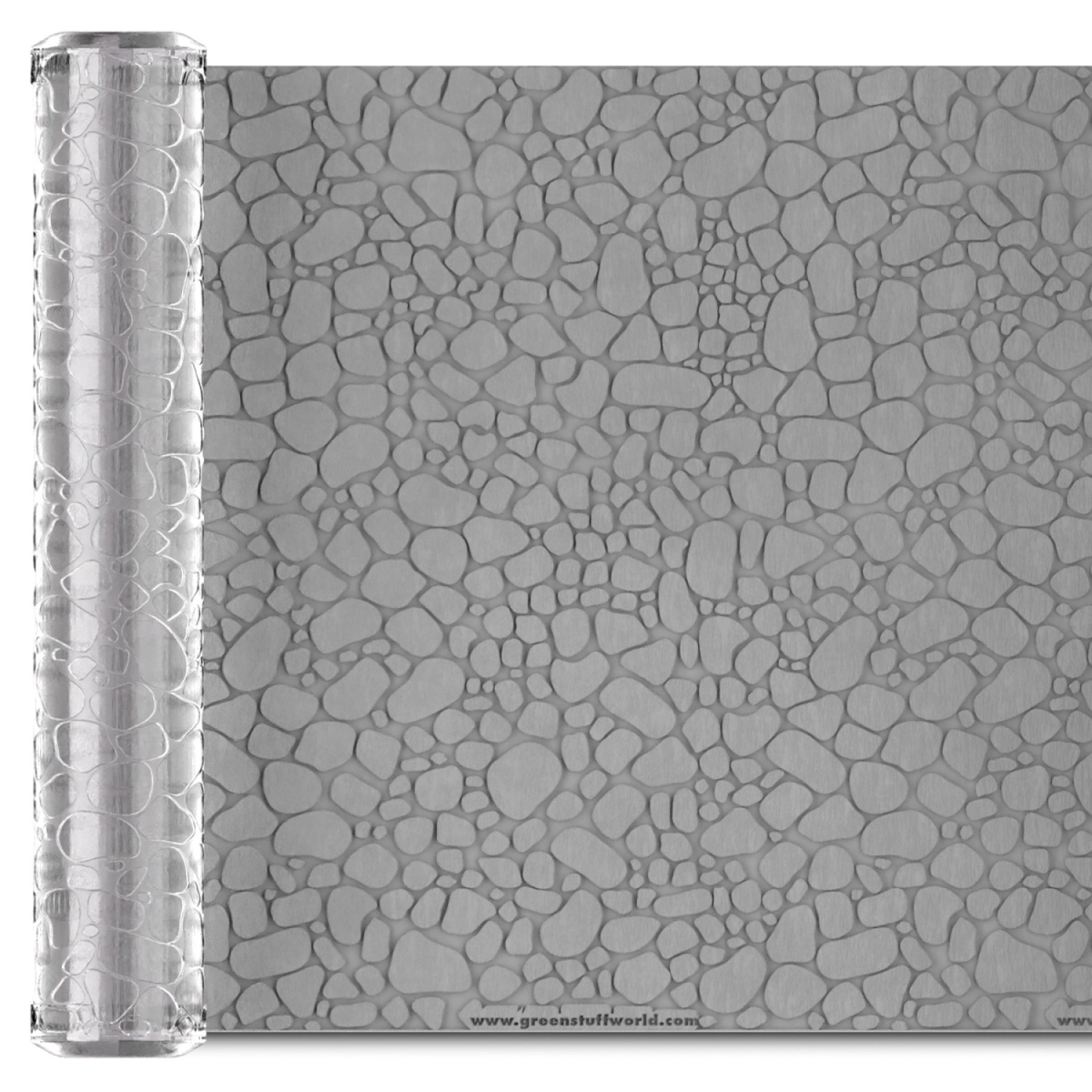 （預購）Green Stuff World 紋理滾滾棒：Rolling Pin Cobblestone