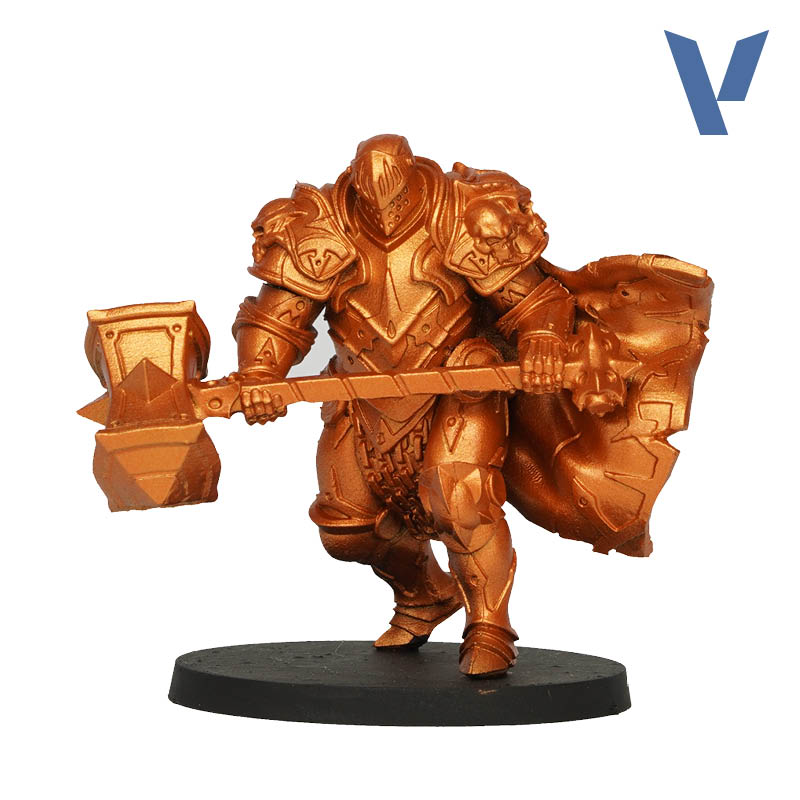 Acrylicos Vallejo 真金屬色彩：Forged Red - Light 77105