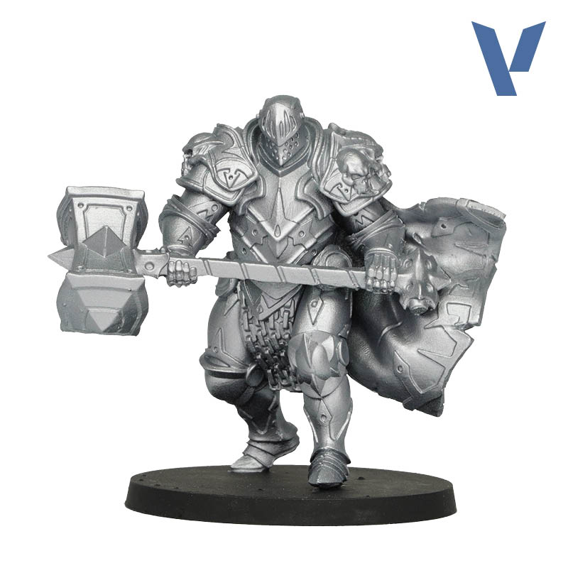 Acrylicos Vallejo 真金屬色彩：Sterling Silver - Base 77121