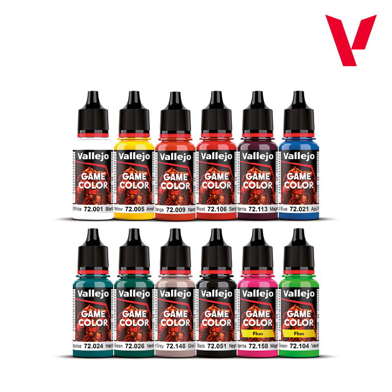 Acrylicos Vallejo 顏料套裝：Sci-Fi Paint Set 72313