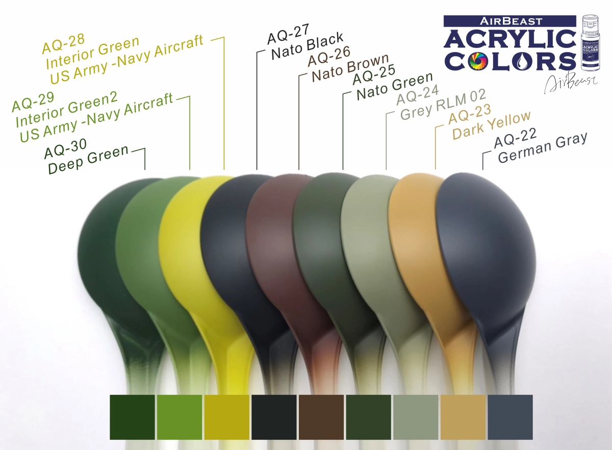 Airbeast Color 基本色：暗黃色 AQ-23