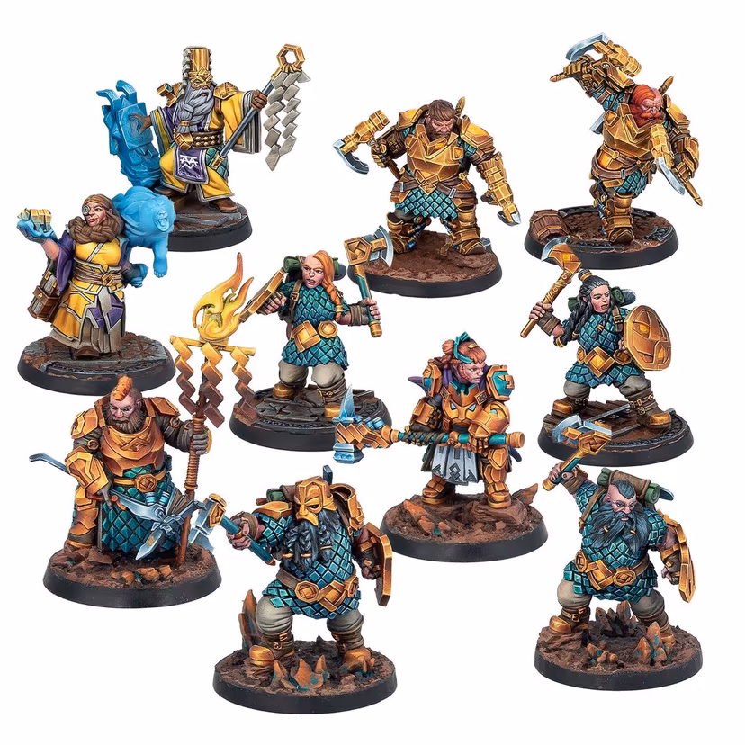 （預購）Warcrow: Mounthaven Action Pack