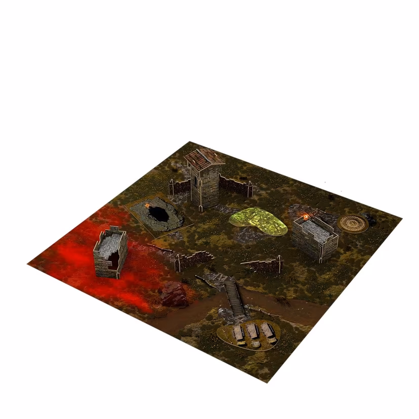 （預購）Warcrow: Assail Borderlands Scenery Pack