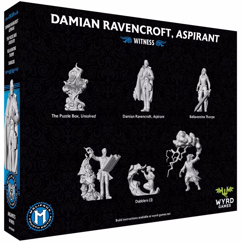 （預購）Malifaux 4th Edition: Damian Ravencroft, Aspirant