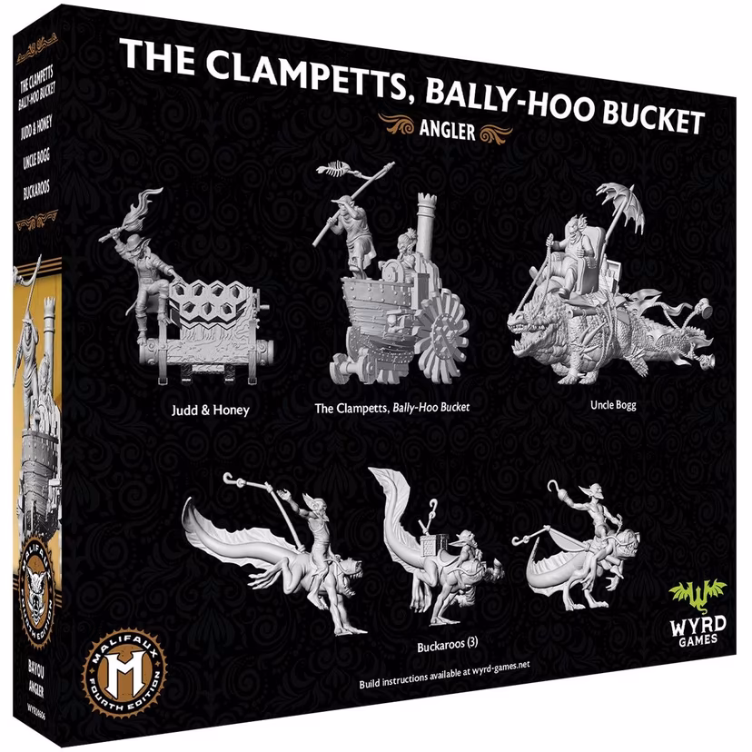 （預購）Malifaux 4th Edition: Clampetts, Bally Hoo Bucket