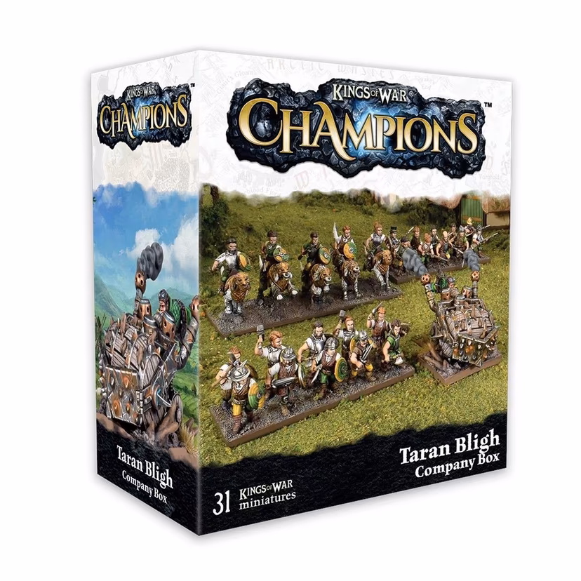 （預購）Kings of War: Champions - Taran Bligh Company Box