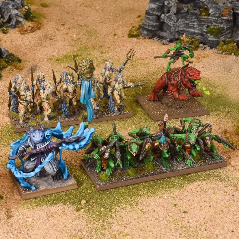 （預購）Kings of War: Champions - Axel Tricklebrook Company Box