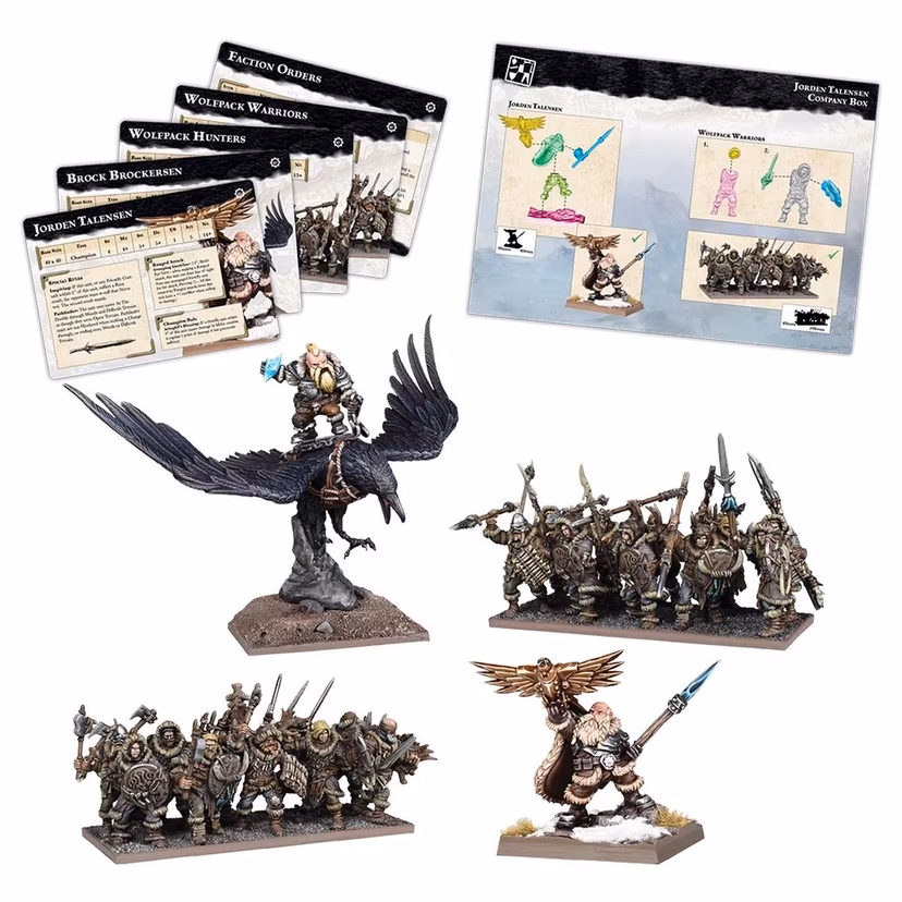 （預購）Kings of War: Champions - Jorden Talensen Company Box