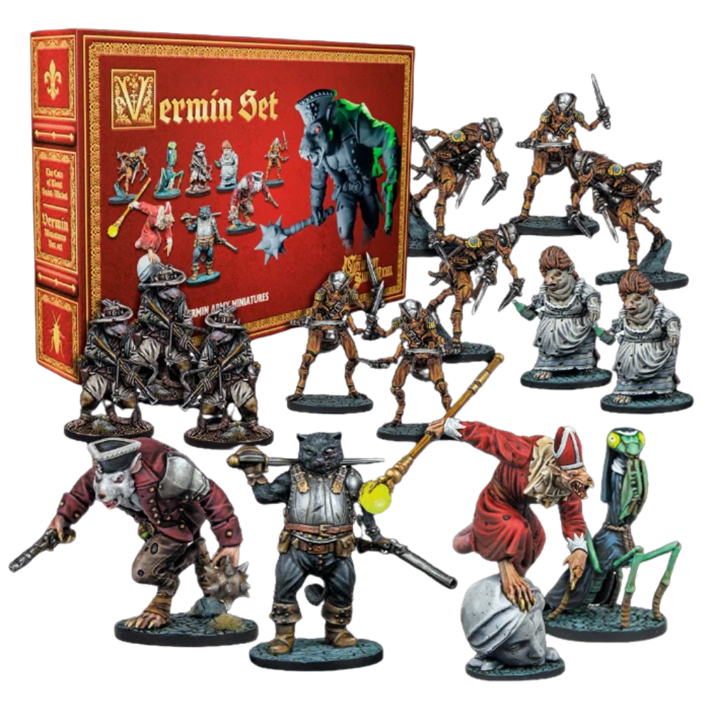 （預購）The Cats of Mont Saint Michel - Vermin Miniatures