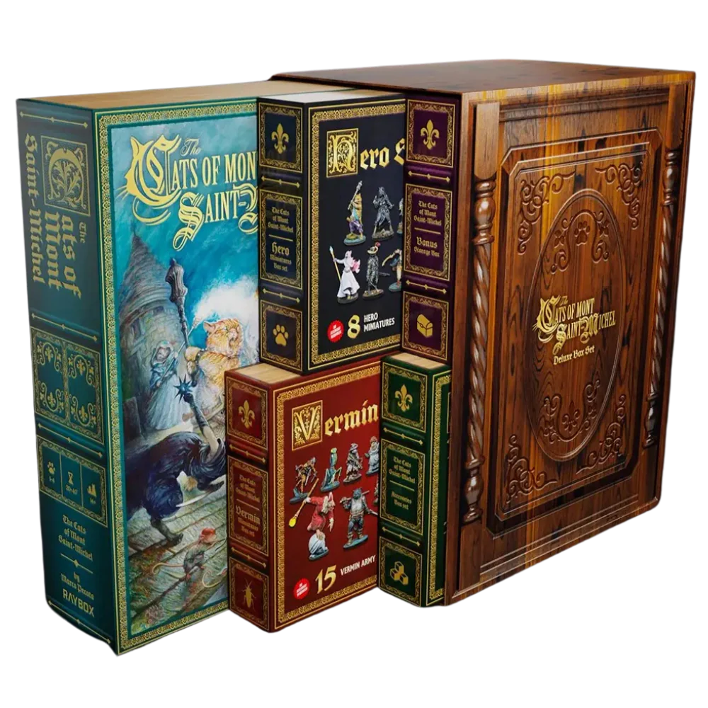 （預購）The Cats of Mont Saint Michel - Deluxe Set