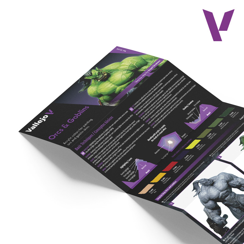 Acrylicos Vallejo 顏料套裝：獸人與地精顏色套裝 72192