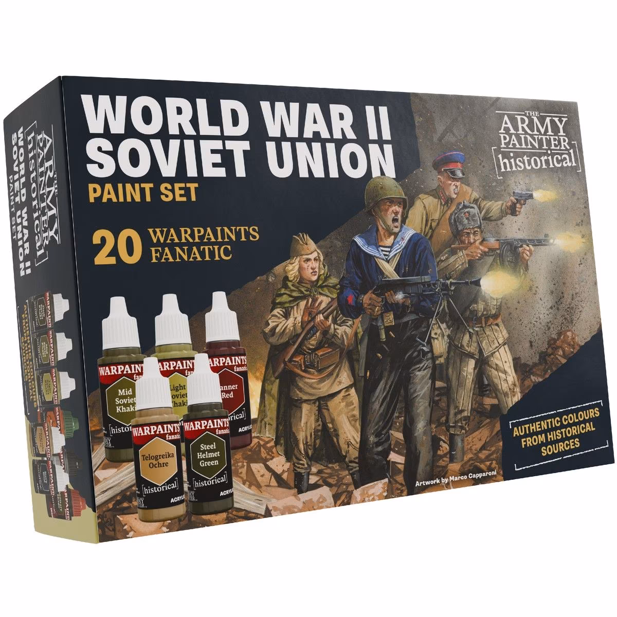 （預購）Army Painter 顏料套裝：歷史系列 - 二戰蘇聯