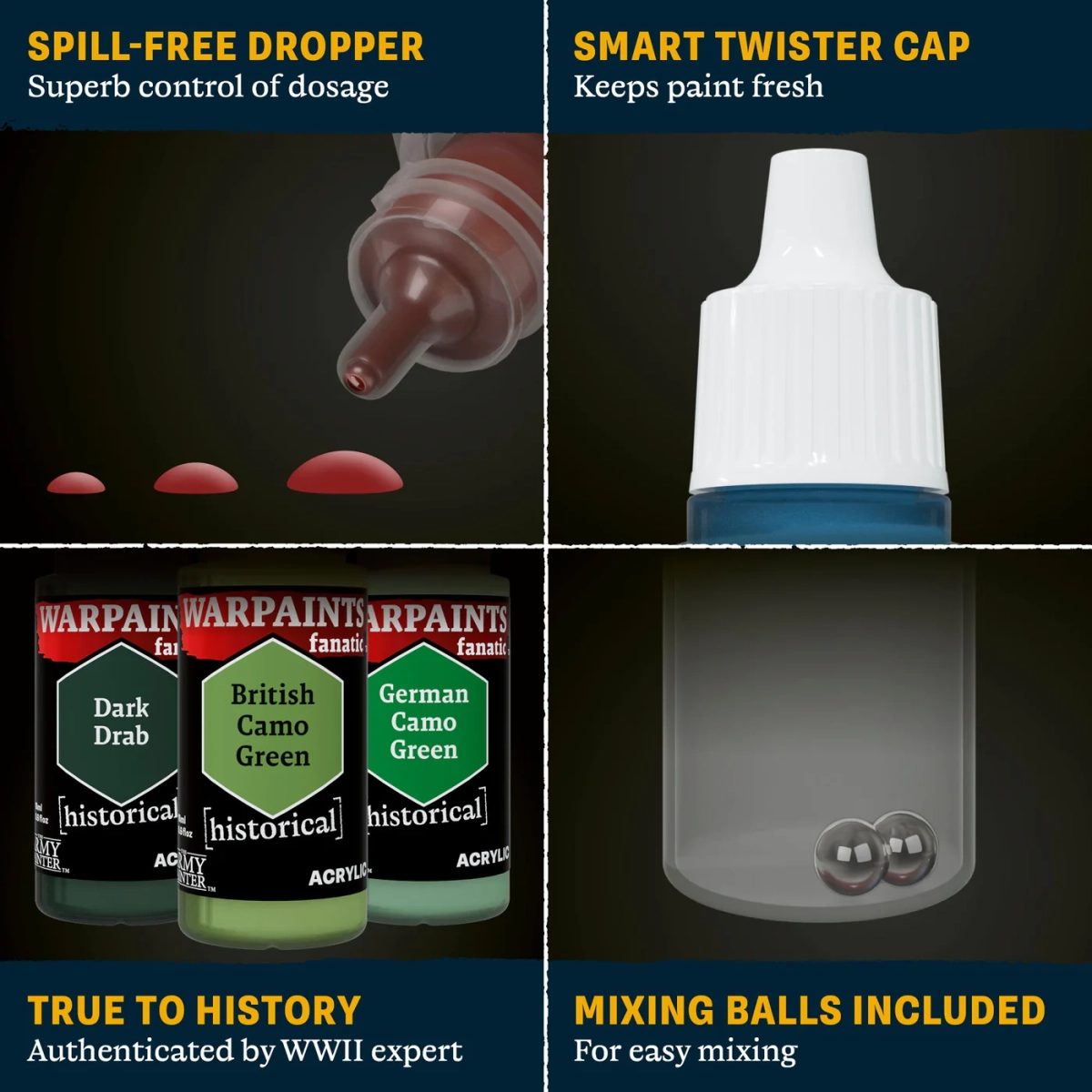 （預購）Army Painter 顏料套裝：歷史系列 - 二戰德軍