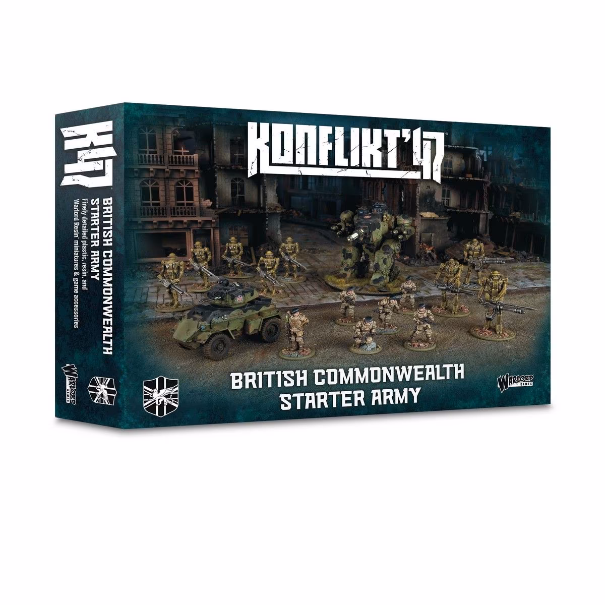 （預購）Warlord Games: Konflikt '47 - 大英國協起始軍隊
