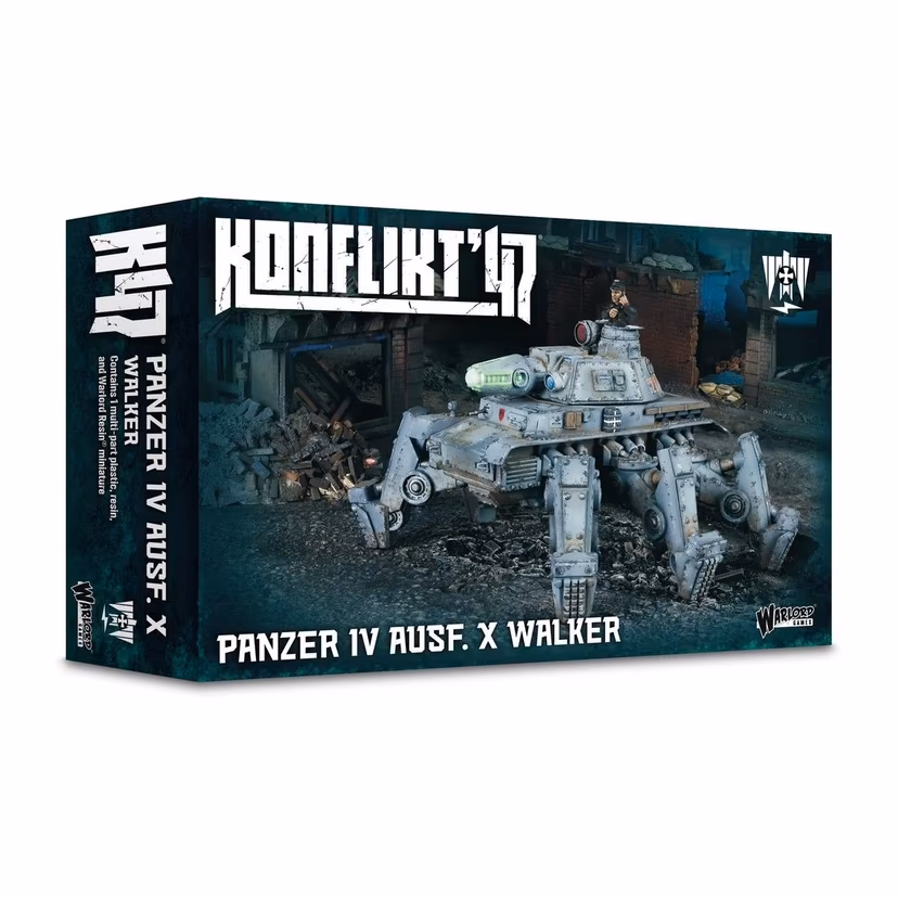（預購）Warlord Games: Konflikt '47 - 軸心國四號裝甲步行戰車 X 型
