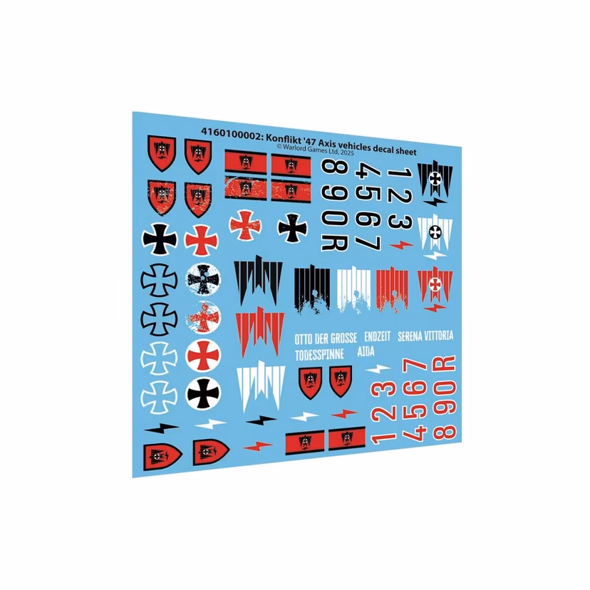 （預購）Warlord Games: Konflikt '47 - 軸心國四號裝甲步行戰車 X 型