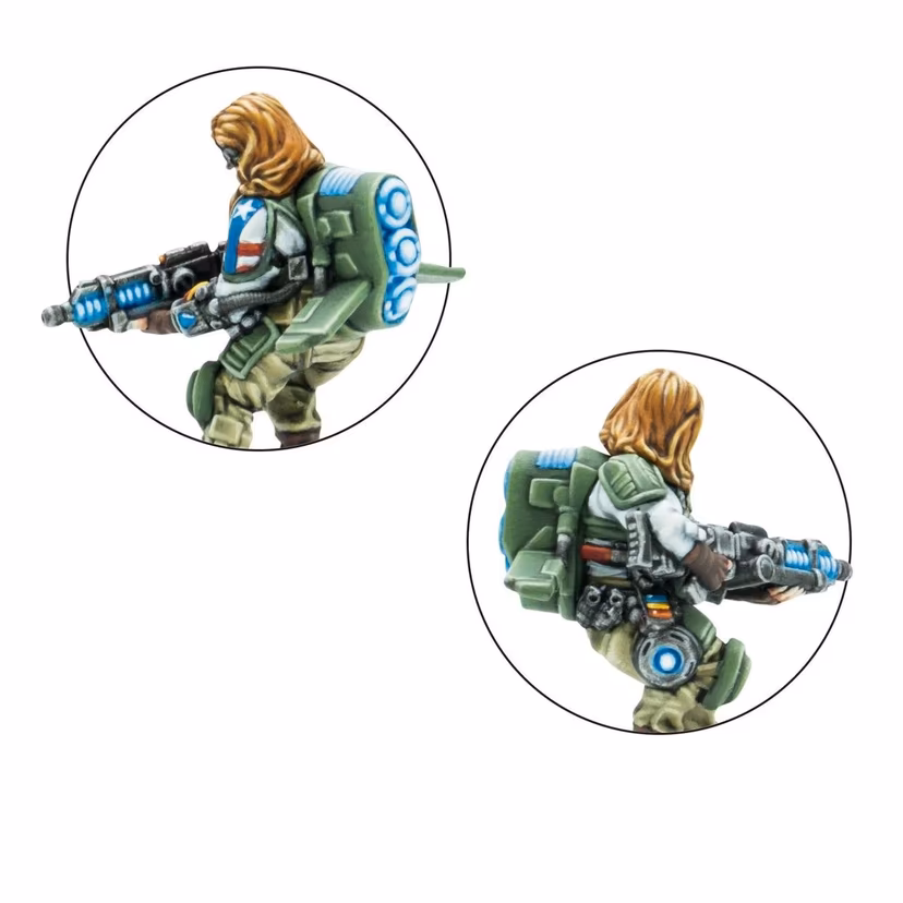 （預購）Warlord Games: Konflikt '47 - 美國螢火蟲英雄羅貝塔.威爾斯