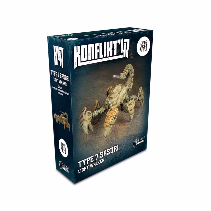 （預購）Warlord Games: Konflikt '47 - 日本帝國七式輕型步行裝甲「蠍」