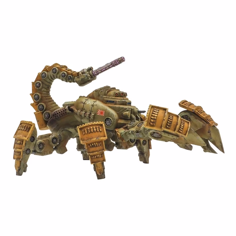 （預購）Warlord Games: Konflikt '47 - 日本帝國七式輕型步行裝甲「蠍」