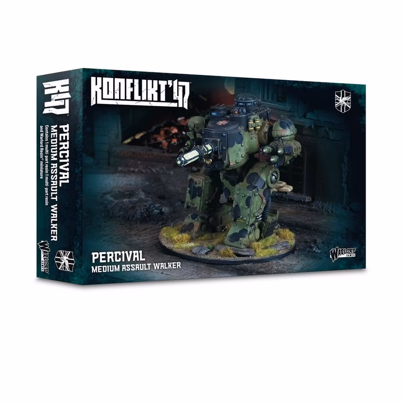 （預購）Warlord Games: Konflikt '47 - 大英國協「帕西瓦爾」中型突擊步行機甲