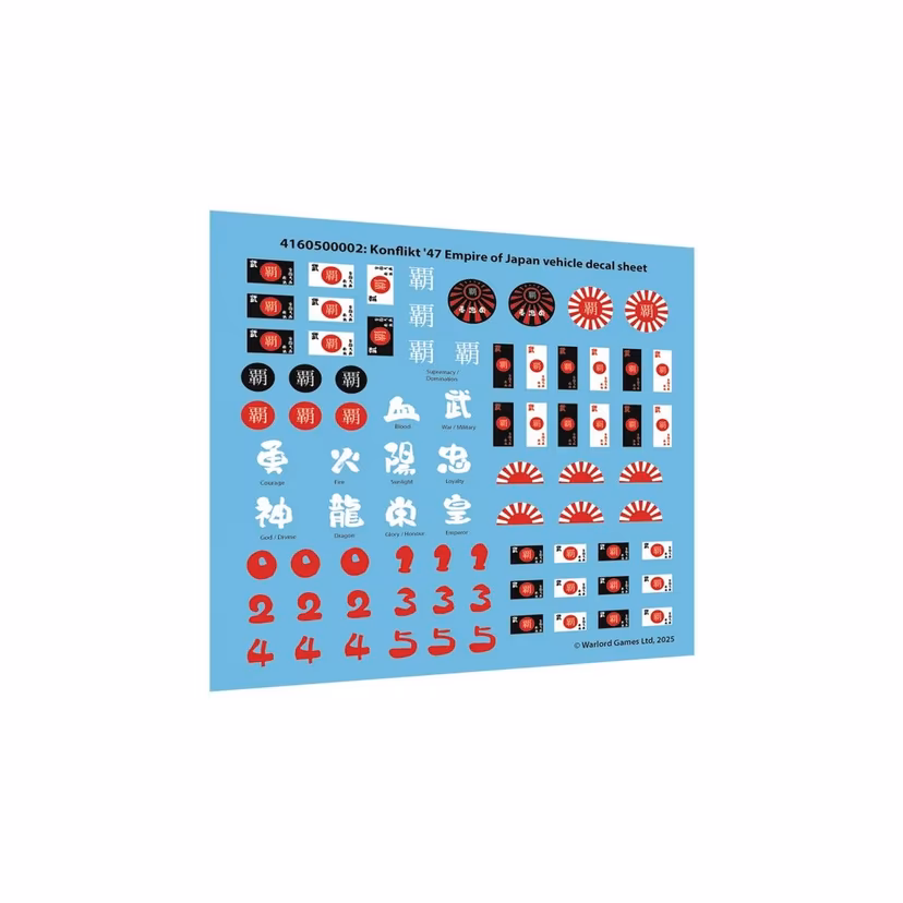 （預購）Warlord Games: Konflikt '47 - 日本帝國「稻蟈」中型步行機甲