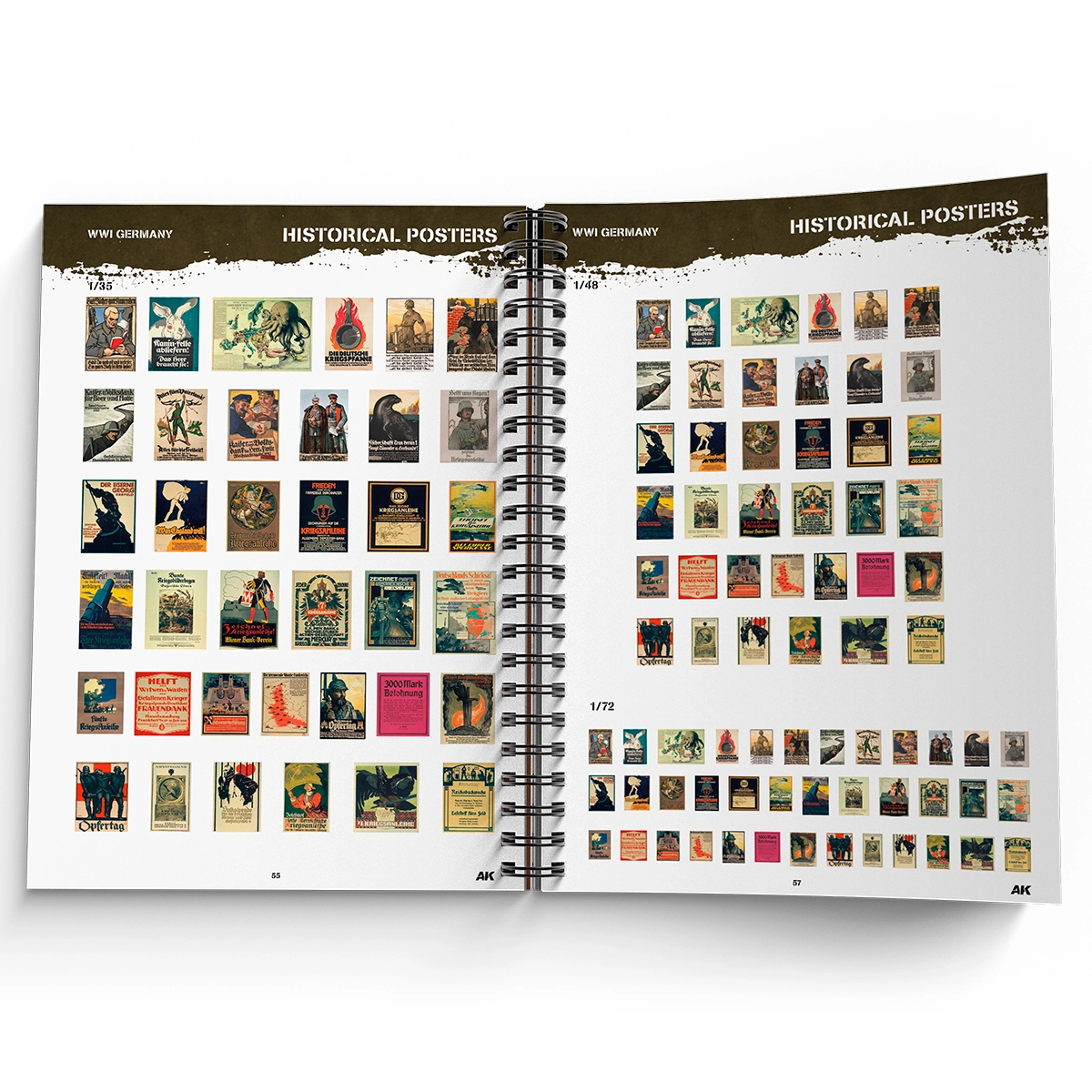 （預購）AK Interactive 工具書籍：CUT-OUTS 隨剪即用場景書