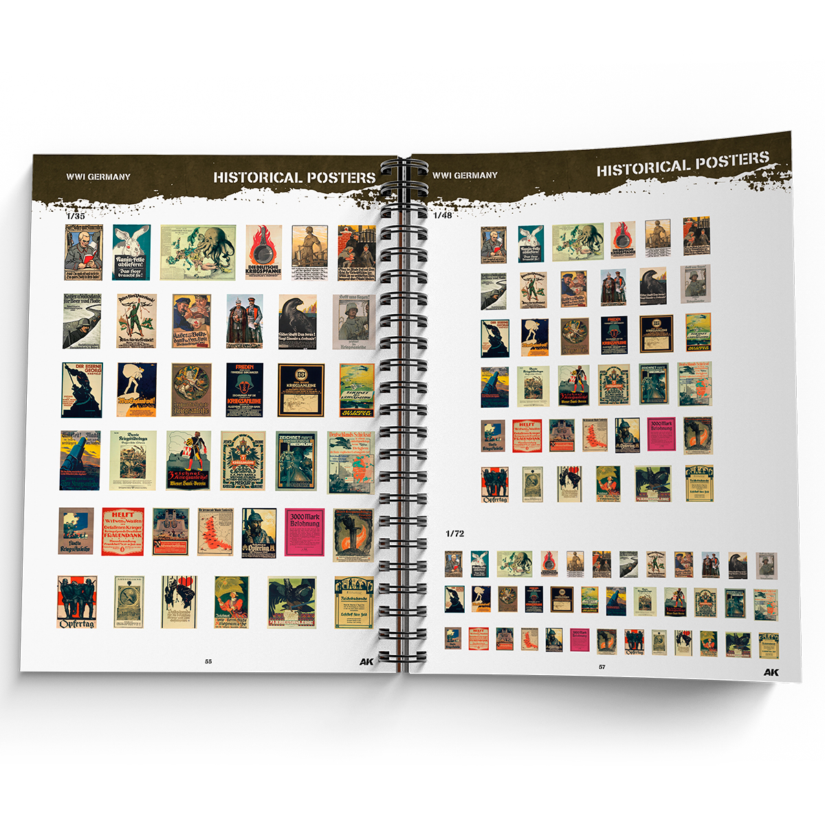 （預購）AK Interactive 工具書籍：CUT-OUTS 隨剪即用場景書