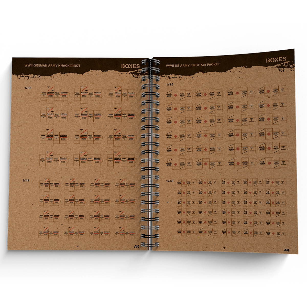 （預購）AK Interactive 工具書籍：CUT-OUTS 隨剪即用場景書