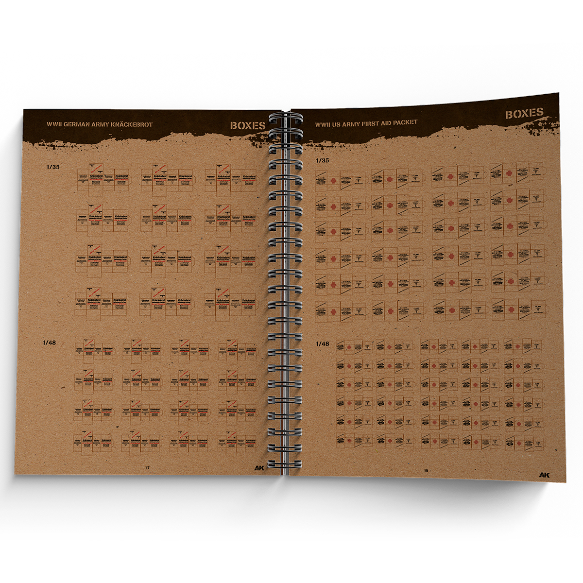 （預購）AK Interactive 工具書籍：CUT-OUTS 隨剪即用場景書