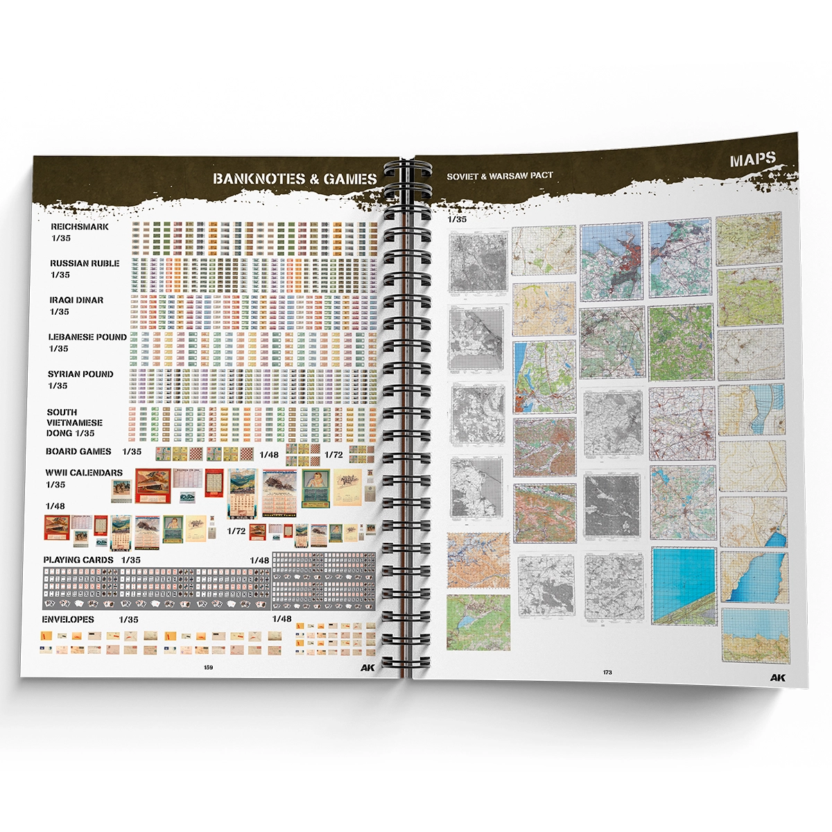 （預購）AK Interactive 工具書籍：CUT-OUTS 隨剪即用場景書