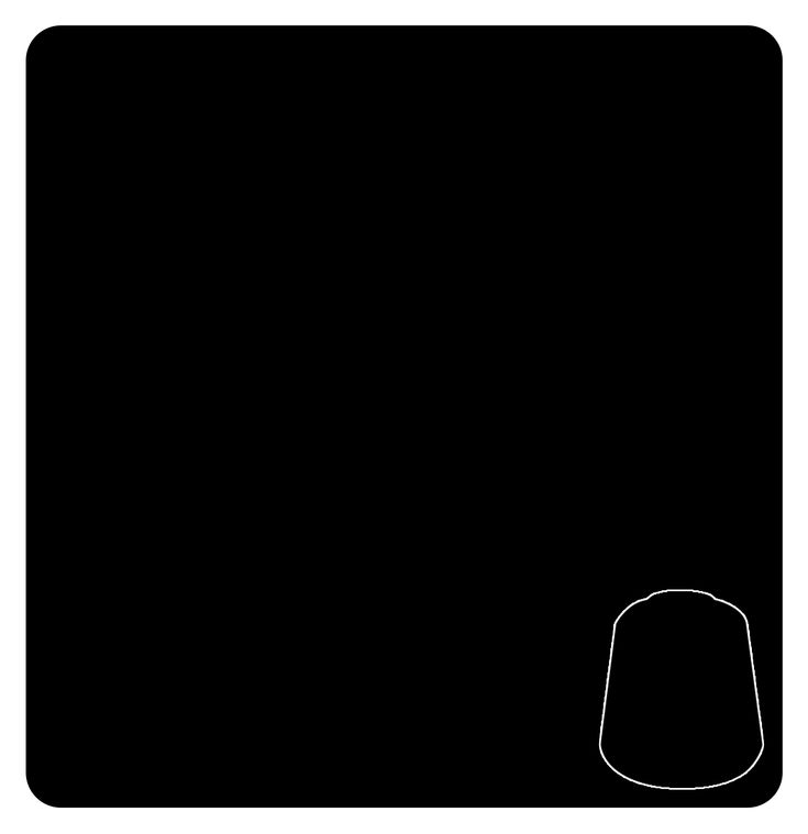 Citadel Colour 底色漆：21-25 Abaddon Black