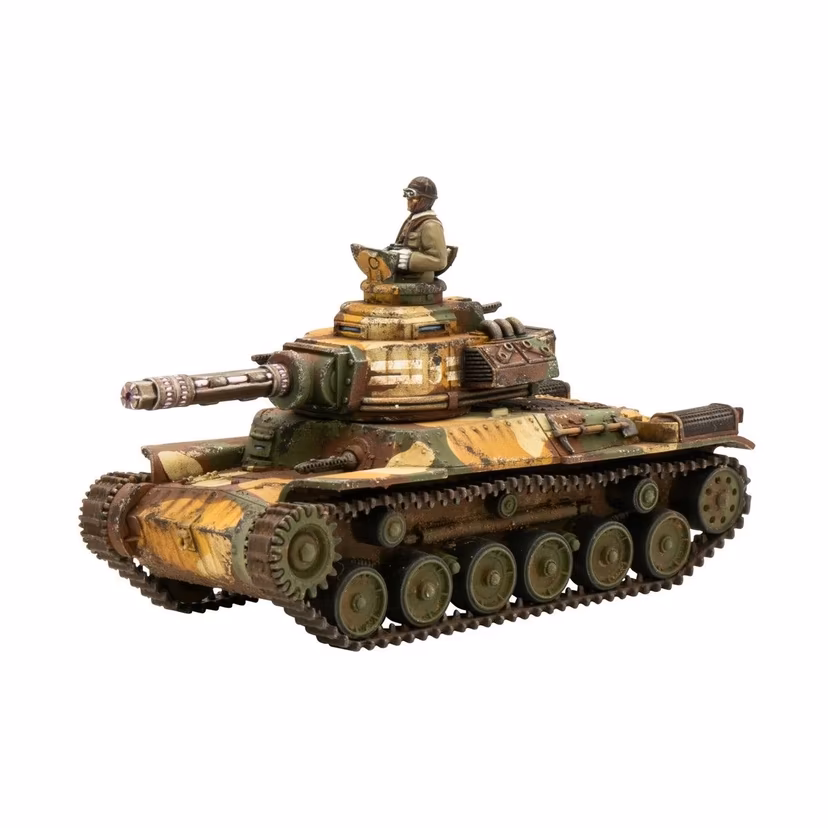（預購）Warlord Games: Konflikt '47 - 日本帝國九七式改「聚能型」齊哈輕戰車